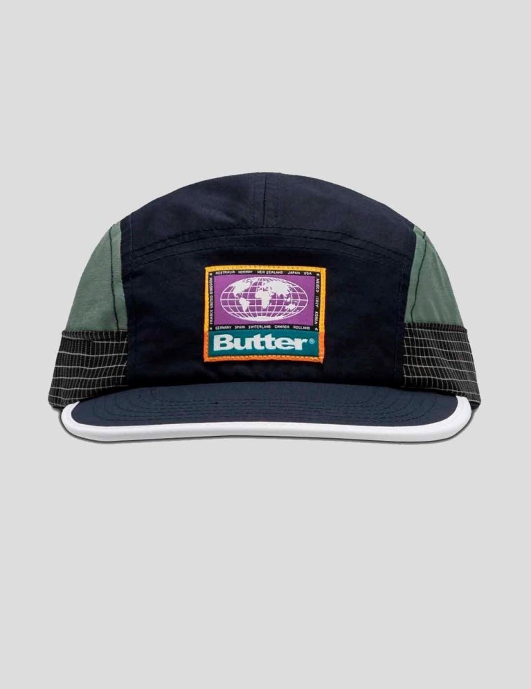 Gorra BUTTER GOODS summit 5 painel cap navy
